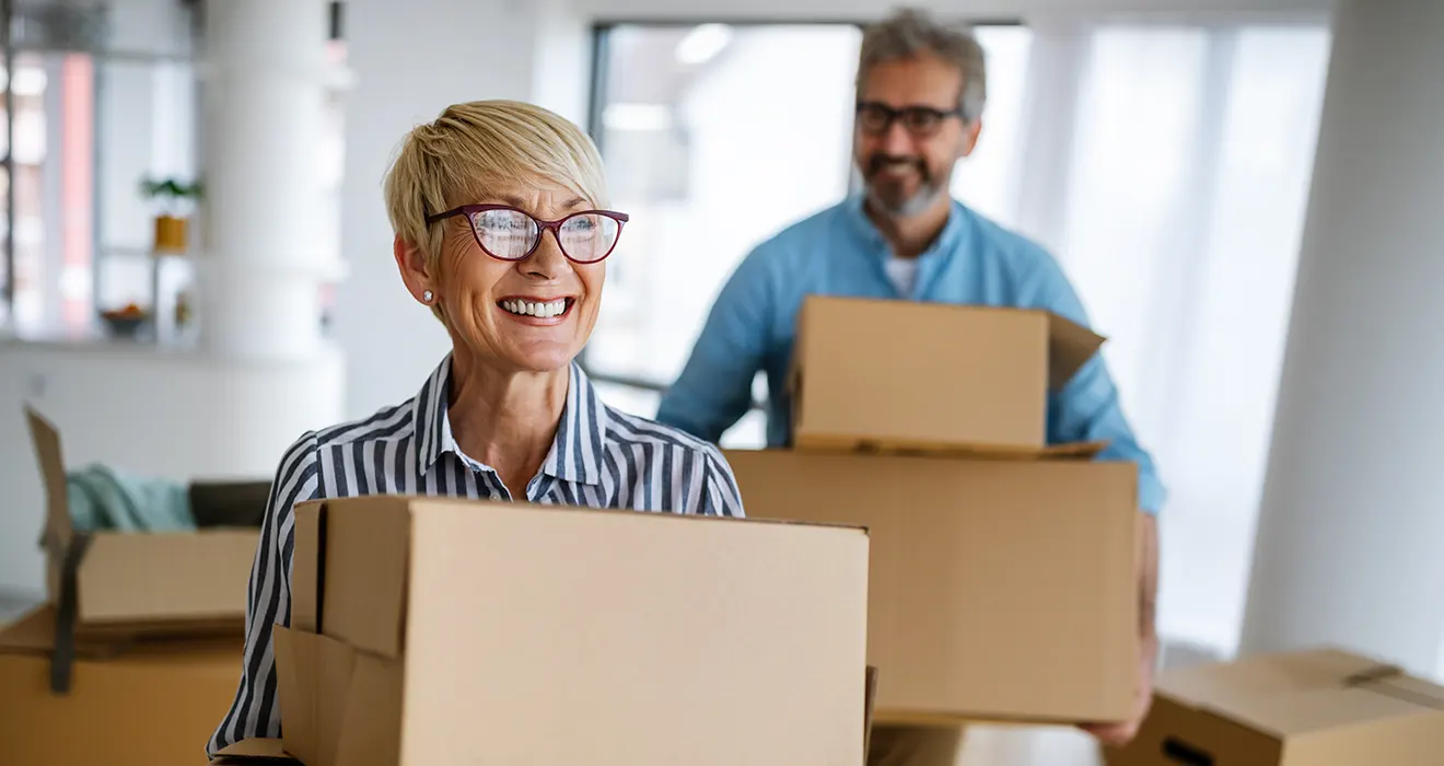 Seniorenumzug in Zürich beim Wohnungswechsel